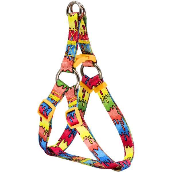 قلاده کتفی سگ طرح آبرنگی ضد حساسیت