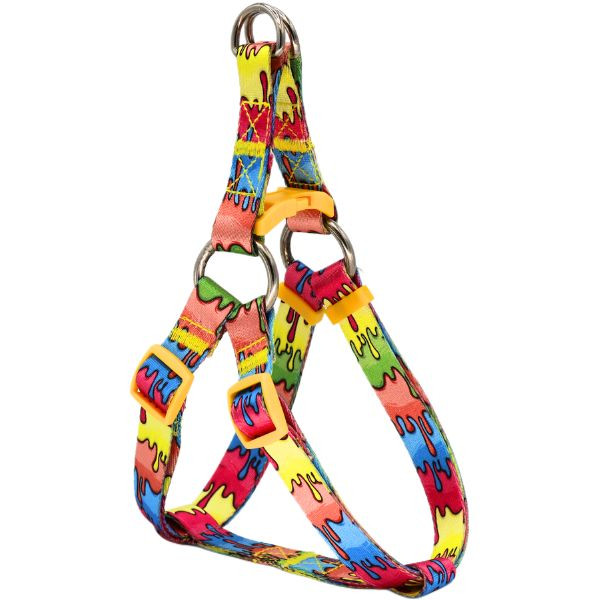 قلاده کتفی سگ طرح آبرنگی ضد حساسیت