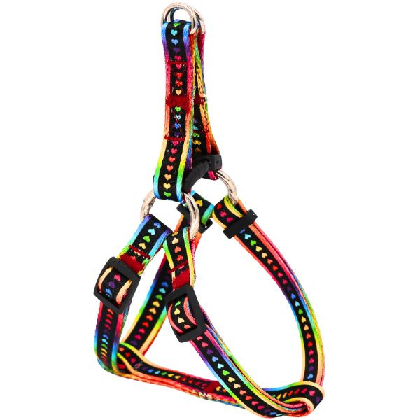 قلاده سگ کتفی قابل تنظیم طرح قلب