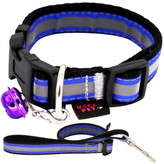 ست لید و قلاده گردنی با زنگوله شب نما