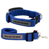 قلاده گردنی پلیس با دسته هم قدم