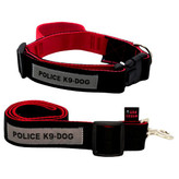 قلاده گردنی پلیس با دسته هم قدم مناسب برای ژرمن شپرد