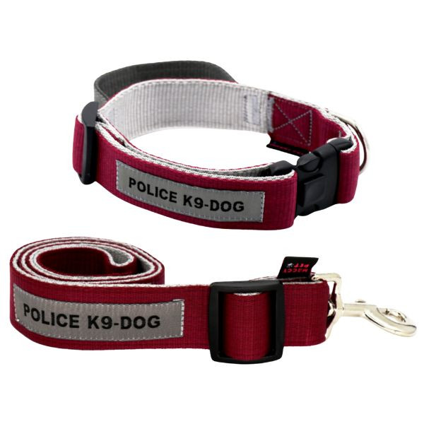 قیمت خرید قلاده پلیسی با طراحی اسپرت و جنس مقاوم نژاد بزرگ