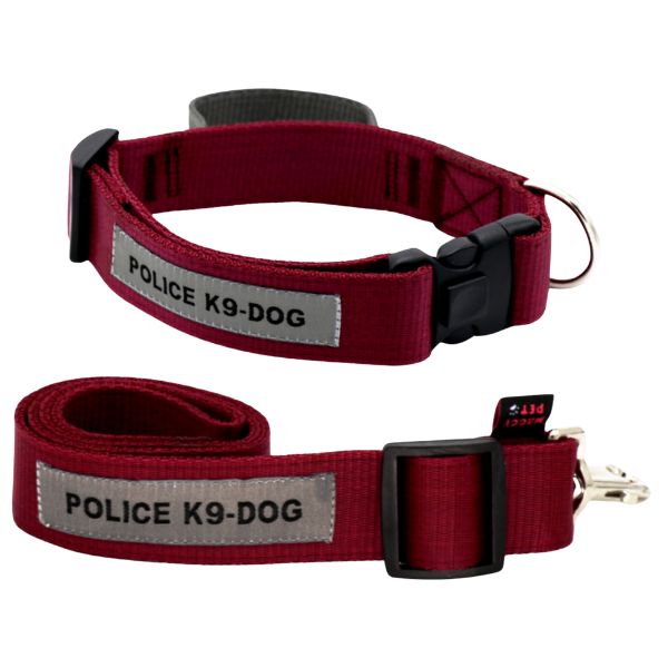 قلاده گردنی پلیس با رنگ های متنوع